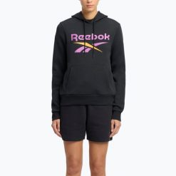 Bluza damska Under Armour Rival Fleece Varsity Crew serpentine. Czarne bluzy bez kaptura damskie Reebok. Za 179.99 zł.