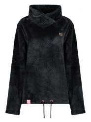 Geographical Norway Bluza polarowa "Trinita" w kolorze czarnym rozmiar: L. Czarne bluzy bez kaptura damskie Geographical Norway, l, z polaru. Za 139.54 zł.