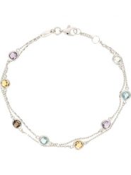 OR ÉCLAT Złota bransoletka "Colormix" z elementami ozdobnymi rozmiar: onesize. Szare bransoletki damskie Or Éclat, złote. Za 1,435.99 zł.