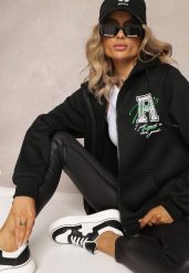 Czarna Bluza z Kapturem i Polarem Sewan. Czarne bluzy z kapturem damskie Renee, l, z polaru. Za 79.99 zł.