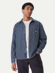 RVCA Koszula jeansowa Dayshift Hickory 23A053511 Niebieski Regular Fit. Niebieskie koszule męskie RVCA, m, bez wzorów, z bawełny, bez kołnierzyka, bez ramiączek. Za 209.99 zł.