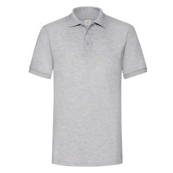 Męska Koszulka Polo O Gramaturze 65/35. Niebieskie koszulki polo męskie Fruit of the Loom, m, bez wzorów, bez ramiączek. Za 75.99 zł.