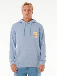 Rip Curl Bluza w kolorze błękitnym rozmiar: M. Niebieskie bluzy z kapturem męskie Rip Curl, m, z bawełny. Za 105.38 zł.