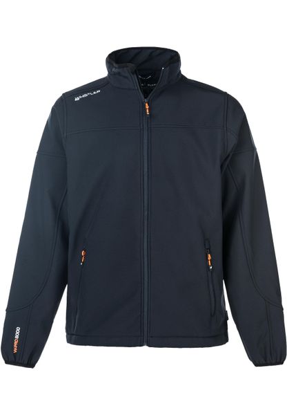 Softshell męski Whistler Dublin. Niebieskie kurtki softshell damskie WHISTLER, m, bez wzorów, z elastanu, bez kaptura. Za 242.00 zł.
