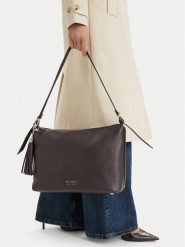 Nine West Torebka CEO-PRINCE STAR-LDA9530 Brązowy. Brązowe torebki klasyczne damskie Nine West, bez wzorów, ze skóry, bez dodatków. Za 229.99 zł.