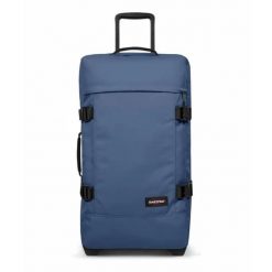 Torba na wózek Eastpak Tranverz. Niebieskie torebki klasyczne damskie Eastpak, bez wzorów, z materiału, bez dodatków. Za 738.10 zł.