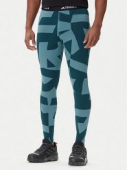 Adidas Bielizna termoaktywna dolna Multi Synthetic Base Layer JP2757 Zielony Slim Fit. Zielona bielizna termoaktywna męska Adidas, m, bez wzorów, z syntetyku. Za 199.99 zł.