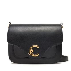 Torebka Coccinelle. Czarne listonoszki damskie Coccinelle, bez wzorów, bez dodatków. Za 1,479.00 zł.