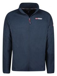 Geographical Norway Kurtka polarowa "Tug" w kolorze granatowym rozmiar: XL. Niebieskie kurtki męskie Geographical Norway, xl, bez wzorów, z materiału, bez kaptura. Za 87.81 zł.