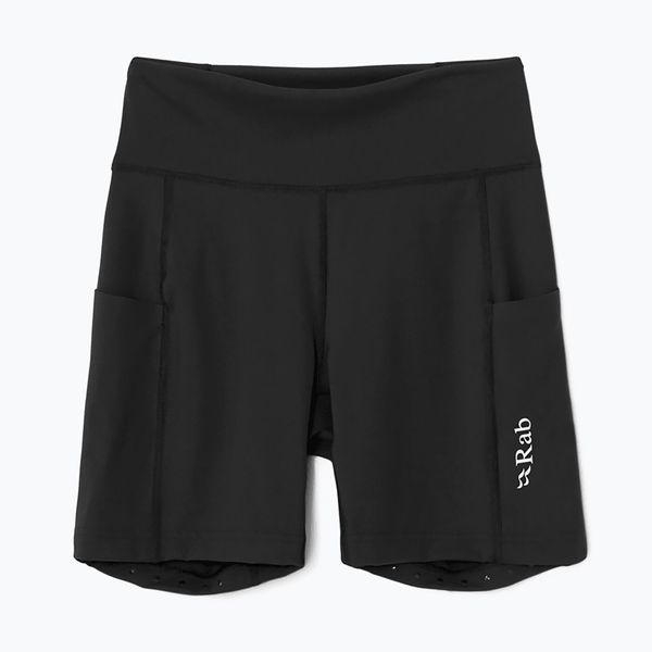 Spodenki damskie Rab Talus Tights. Czarne szorty damskie RAB, bez wzorów, z materiału, eleganckie. Za 369.99 zł.