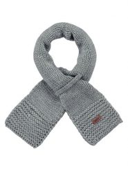 Barts Szal "Yuma" w kolorze szarym rozmiar: onesize. Szare szaliki dziecięce Barts, ze splotem, bez ramiączek. Za 48.05 zł.