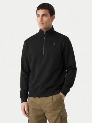 G-Star Raw Bluza Premium D26459 C235 Czarny Regular Fit. Czarne bluzy bez kaptura męskie G-Star, m, z bawełny. Za 314.99 zł.