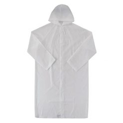 Kurtka Przeciwdeszczowa Unisex Dla Dorosłych Yosh. Białe kurtki damskie Hi-tec, bez wzorów, bez kaptura. Za 29.99 zł.