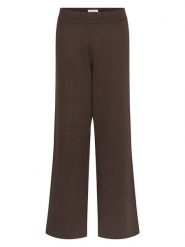 MOSS COPENHAGEN Spodnie w kolorze brązowym rozmiar: M/L. Brązowe spodnie materiałowe damskie MOSS COPENHAGEN, bez wzorów, z materiału. Za 149.66 zł.