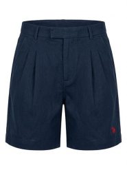 U.S. Polo Assn. Szorty w kolorze granatowym rozmiar: XXL. Niebieskie szorty damskie U.S. Polo Assn., bez wzorów, z bawełny. Za 156.60 zł.