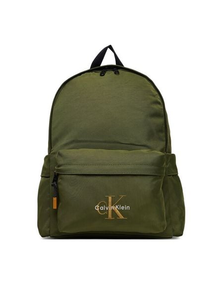 Calvin Klein Plecak Bold Round Backpack LV04D3114G Zielony. Zielone plecaki męskie CALVIN KLEIN, bez wzorów, z materiału. Za 269.99 zł.