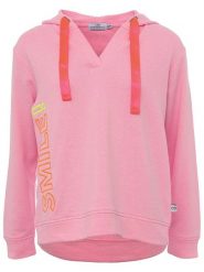 Zwillingsherz Bluza "Smile" w kolorze jasnoróżowym rozmiar: L/XL. Różowe bluzy z kapturem damskie Zwillingsherz, l, z bawełny. Za 202.50 zł.