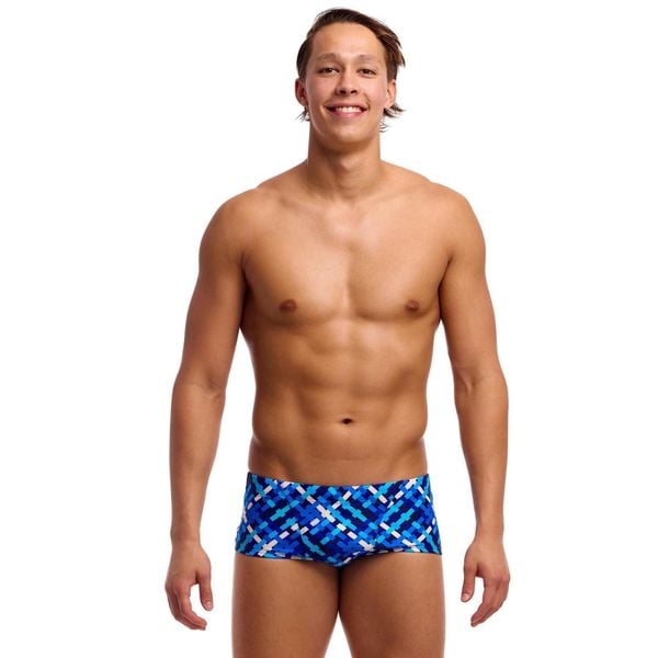 Kąpielówki Funky Trunks Under Over - trunki męskie. Niebieskie kąpielówki męskie FUNKY TRUNKS, m, bez wzorów. Za 159.00 zł.