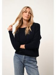 Just Cashmere Kaszmirowy sweter "Rebecca" w kolorze granatowym rozmiar: XL. Niebieskie swetry klasyczne damskie Just Cashmere, xl, z kaszmiru, bez kołnierzyka. Za 391.99 zł.