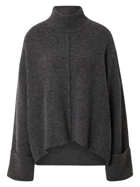 LeGer Sweter "Rafaela" w kolorze szarym rozmiar: 36. Szare golfy damskie LeGer, bez wzorów, prążkowane, bez ramiączek. Za 156.98 zł.