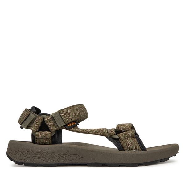 Sandały Teva. Zielone sandały męskie Teva, bez zapięcia. Za 289.99 zł.