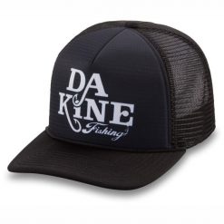 Czapka z daszkiem Dakine Vacation Trucker Black 2024. Czarne czapki męskie Dakine, bez wzorów, z materiału, sportowe. Za 89.00 zł.