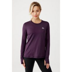 Damska koszulka sportowa Rough Radical Fun Ls. Brązowe bluzki sportowe damskie ROUGH RADICAL, m, bez wzorów, bez ramiączek. W wyprzedaży za 92.65 zł.
