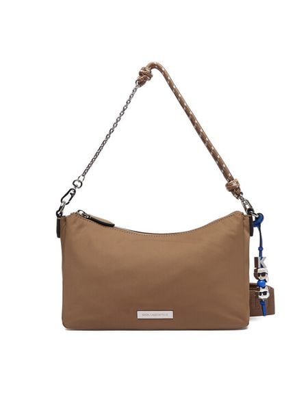 KARL LAGERFELD Torebka B1W30018 Brązowy. Brązowe torebki klasyczne damskie Karl Lagerfeld, bez wzorów, ze skóry, bez dodatków. Za 849.99 zł.