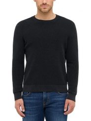 Mustang Sweter w kolorze czarnym rozmiar: L. Czarne swetry męskie Mustang, l, bez wzorów, z bawełny, bez kołnierzyka. Za 192.33 zł.