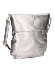 Zwei Torebka w kolorze srebrnym - 31 x 32 x 13 cm rozmiar: onesize. Szare torebki klasyczne damskie Zwei, bez wzorów, z materiału, bez dodatków. Za 176.50 zł.