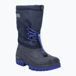 Śniegowce juniorskie CMP Ahto Snowboots Wp. Niebieskie buty zimowe męskie CMP, na zimę. Za 259.99 zł.