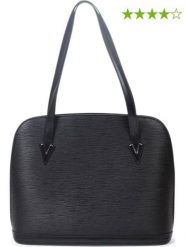 Louis Vuitton Skórzana torebka "Lussac" w kolorze czarnym - 38 x 30 x 10 cm rozmiar: onesize. Czarne torebki klasyczne damskie Louis Vuitton, bez wzorów, z materiału, bez dodatków. Za 3,293.42 zł.