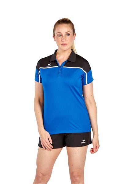 Damska koszulka polo Erima Change. Czarne bluzki sportowe damskie Erima, z materiału, bez kołnierzyka, bez ramiączek. Za 189.50 zł.