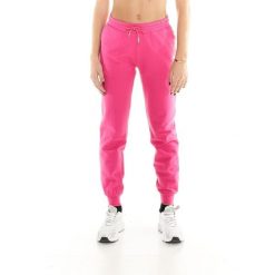 Bluza z kieszeń na co dzień na siłownię. Fioletowe bluzy bez kaptura damskie LEONE 1947 APPAREL, z bawełny. Za 136.83 zł.