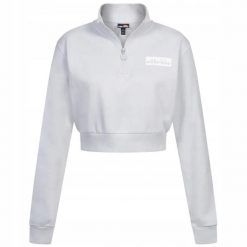 ELLESSE BLUZA DAMSKA L KOLOR SZARY. Szare bluzy sportowe damskie Ellesse, l, bez wzorów, z bawełny, bez ramiączek, bez kaptura. Za 136.64 zł.