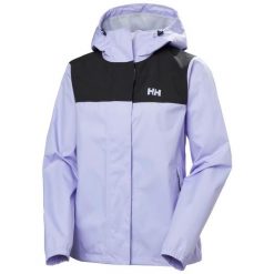 Damska kurtka wodoodporna Helly Hansen Vancouver. Fioletowe kurtki damskie Helly Hansen, na lato, xl, bez wzorów, z poliamidu, bez kaptura. Za 527.00 zł.