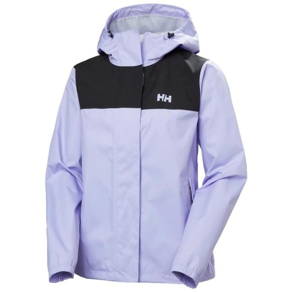 Damska kurtka wodoodporna Helly Hansen Vancouver. Fioletowe kurtki damskie Helly Hansen, na lato, xl, bez wzorów, z poliamidu, bez kaptura. Za 527.00 zł.