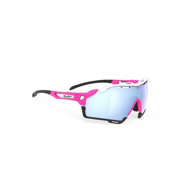 Okulary RUDY PROJECT CUTLINE PINK FLUO MATE C1 - Multilaser ICE. Czerwone okulary przeciwsłoneczne męskie Rudy Project. Za 796.74 zł.