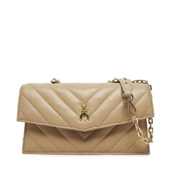 Torebka Patrizia Pepe. Brązowe torebki klasyczne damskie Patrizia Pepe, bez wzorów, bez dodatków. Za 779.99 zł.