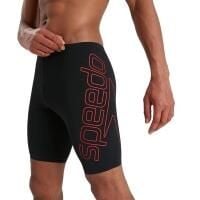 Męskie Spodenki Speedo Boom Logo Placement Jammer – Czarne/Czerwone – Rozmiar 26. Czarne kąpielówki męskie Speedo, m, bez wzorów, do pływania. Za 828.54 zł.