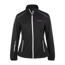 Kurtka do narciarstwa biegowego damska Endurance Zora XCS. Czarne kurtki damskie Endurance, bez wzorów, z softshellu, bez kaptura. Za 299.99 zł.