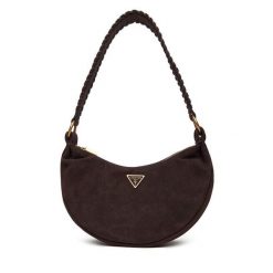 Torebka Guess. Brązowe torebki klasyczne damskie Guess, z aplikacjami, bez dodatków. Za 539.99 zł.