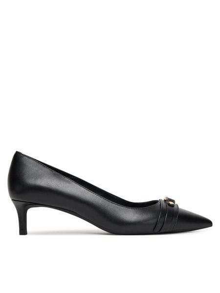 MICHAEL Michael Kors Czółenka Mandy Flex 40T5MAMP1L Czarny. Czarne czółenka damskie MICHAEL Michael Kors, bez wzorów, ze skóry, bez obcasa. Za 399.99 zł.