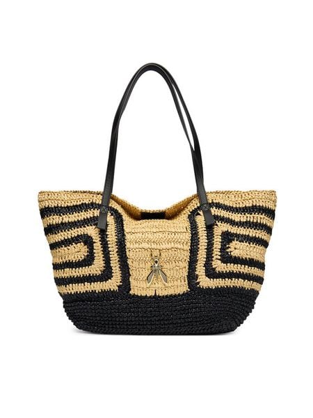 Patrizia Pepe Torebka 2B0130/V048-FB53 Beżowy. Brązowe torebki klasyczne damskie Patrizia Pepe, bez wzorów, z syntetyku, bez dodatków. Za 1,669.00 zł.