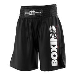 Spodenki bokserskie męskie EXTREME HOBBY BOLD BOXING. Czarne szorty męskie EXTREME HOBBY, bez wzorów, z poliesteru, klasyczne. Za 209.00 zł.