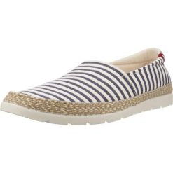 Sandały GIOSEPPO 75261G Niebieski. Niebieskie sandały damskie Gioseppo, bez wzorów, z tkaniny, bez obcasa. Za 215.99 zł.