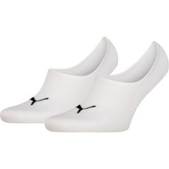 Puma niewidoczne skarpetki białe 2 pary. Białe skarpetki damskie Puma, bez wzorów, z bawełny. Za 55.99 zł.