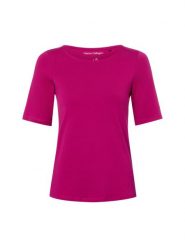 Franco Callegari Koszulka Kobiety Bawełna wyrazisty róż, L. Czerwone t-shirty damskie Franco Callegari, l, bez wzorów, z bawełny, bez kołnierzyka. Za 99.95 zł.