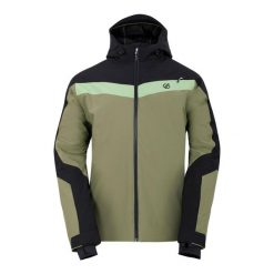 Męska Kurtka Narciarska Eagle II. Czarne kurtki męskie Dare 2b, m, bez wzorów, bez kaptura, narciarskie. Za 526.99 zł.