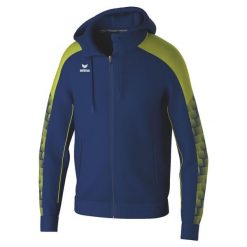 Bluza dresowa z kapturem Erima Evo Star. Niebieskie bluzy z kapturem męskie Erima, z dresówki. Za 263.00 zł.